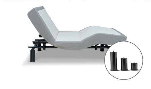 5D Adjustable Power Base Bed offered by Capital Bedding Company. Product made by Reverie.