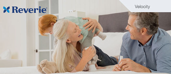 7S Adjustable Power Base Bed offered by Capital Bedding Company, made by Reverie.