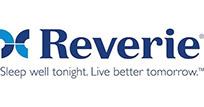 Reverie Logo: Sleep well tonight. Live better tomorrow.